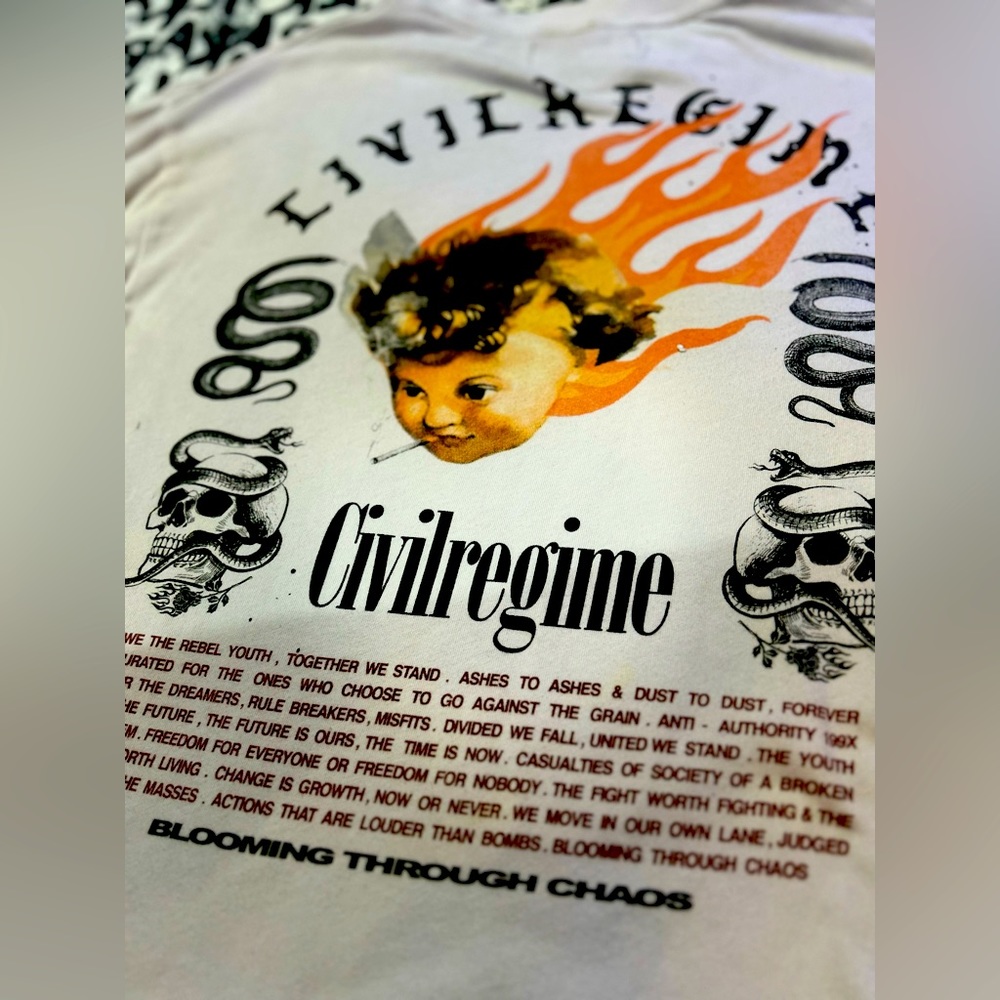 Civil regime (oversized) M shirt